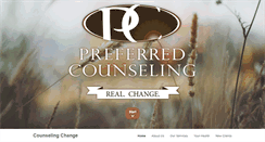 Desktop Screenshot of preferredcounseling.net